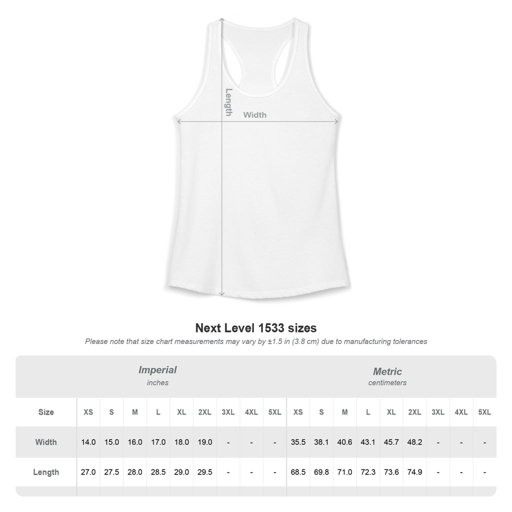 Goth Girl Summer Women's Ideal Racerback Tank