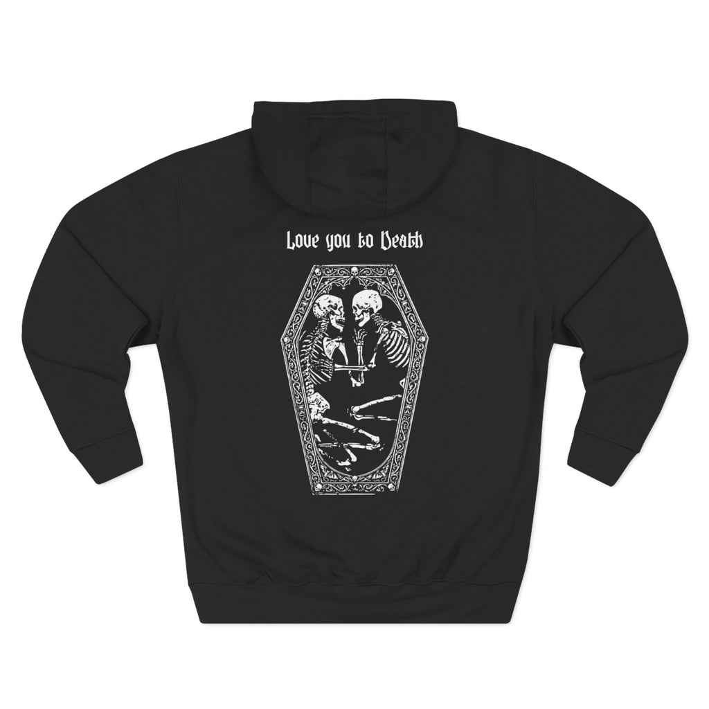 Three-Panel Fleece Hoodie