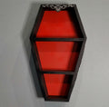 2 Foot Deluxe Coffin Shelf(Red or Silver)