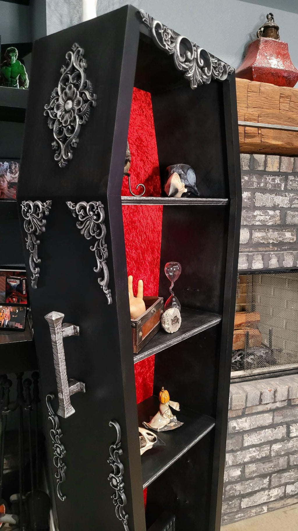 Deluxe Victorian Coffin Shelf
