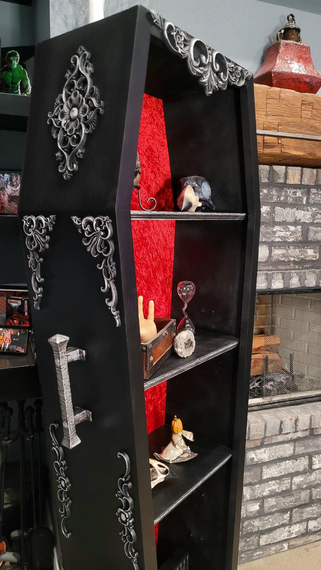 Deluxe Victorian Coffin Shelf